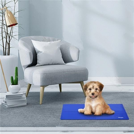 Mata chłodząca dla zwierząt 40x50 S granatowa