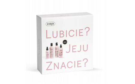 Ziaja jeju różowy zestaw świąteczny