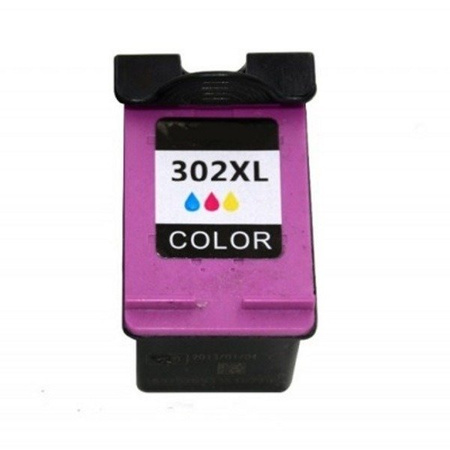 Tusz do HP 302 XL trójkolorowy (niebieski / cyan, żółty / yellow, purpurowy / magenta) zamiennik