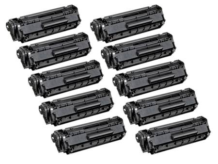 Zestaw 10x Toner do Hp Q2612A Zamienniki