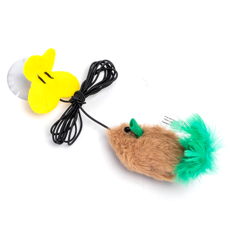 Wisząca myszka na sznurku