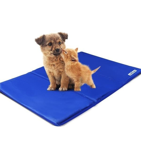 Mata chłodząca dla zwierząt 40x50 S granatowa