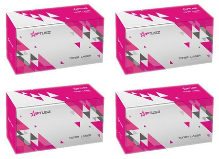 Zestaw 4x Toner VIPTUSZ do HP CF400X-CF403X CMYK zamienniki