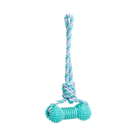 Zabawka dla psa przeciągacz z plecionej liny 33cm