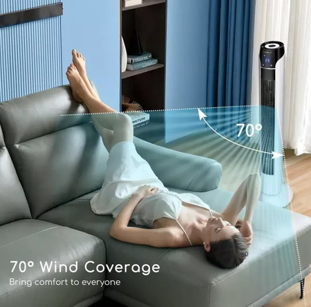 Wentylator wieżowy zdalnie sterowany