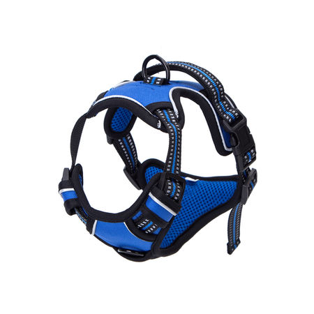 Szelki dla psa 35-80cm szare M