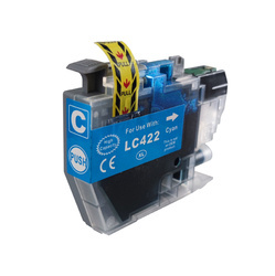 Tusz do Brother LC422 niebieski / cyan nowy zamiennik
