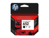 Tusz HP 652 czarny / black Oryginalny