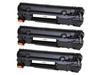 Zestaw 3x Toner do HP CF244A czarny / black 100% nowy zamiennik