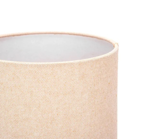 Lampka stołowa brązowo-szara