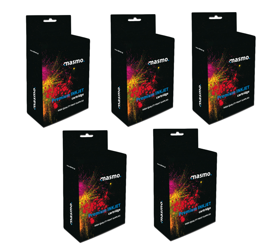 Zestaw 5x Tusz MASMO do Epson T2991-T2994 CMYK + BK