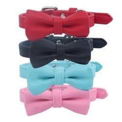 Obroża kokardka dla psa M 32-40cm