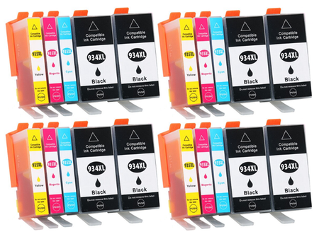 Zestaw 20x tusz do HP 934/935XL CMYK zamienniki