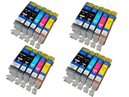 Zestaw 20x tusz do Canon PGI 550 XL CLI 551 XL CMYK zamienniki