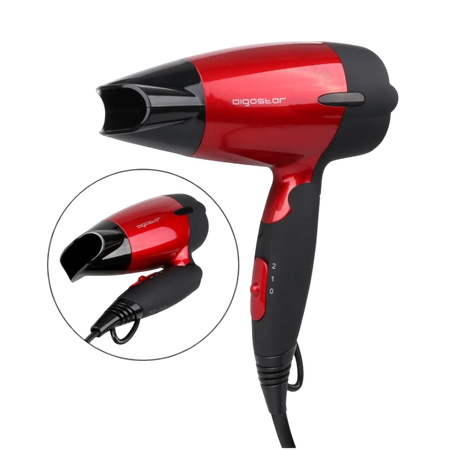 Suszarka do włosów 1500W turystyczna składana 