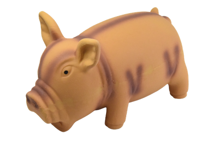 Gumowa zabawka świnka 15x8x8cm 