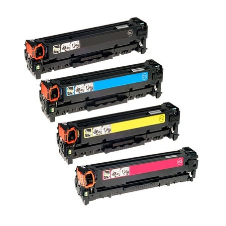 Zestaw 4x toner do HP CC530A-CC533A XL CMYK zamienniki