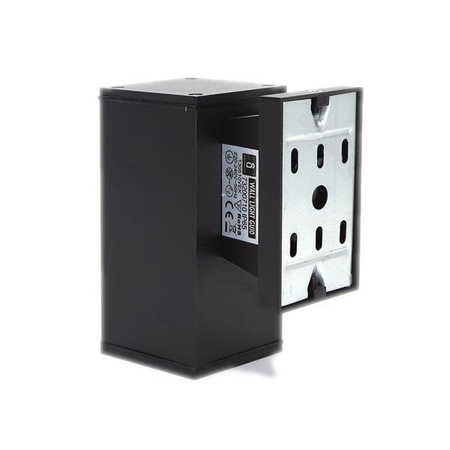 Lampa zewnętrzna ścienna kwadratowa  czarna 127x60x106mm