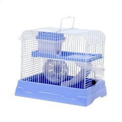 Klatka dla gryzoni 30x23x25,7cm niebieska