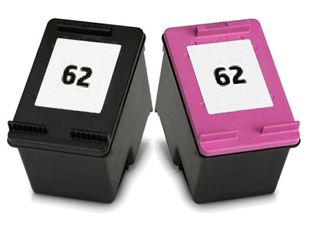 Zestaw 2x tusz do HP 62 XL CMYK zamienniki