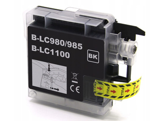 Tusz do Brother LC980 LC1100 XL czarny / black 100% nowy zamiennik