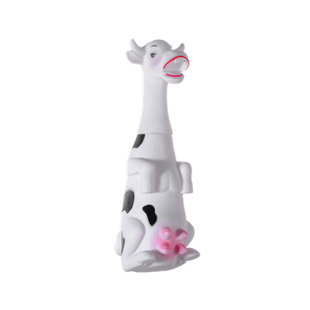 Winylowa zabawka krowa 16,5cm 