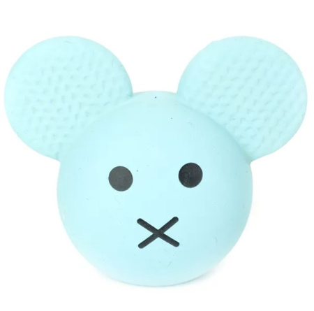 Piszcząca lateksowa zabawka dla psa.