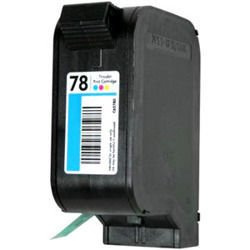 Tusz do HP 78 XL trójkolorowy (niebieski / cyan, żółty / yellow, purpurowy / magenta) nowy zamiennik