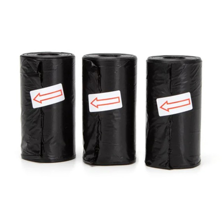 Biodegradowalne worki na psie odchody 3 rolki