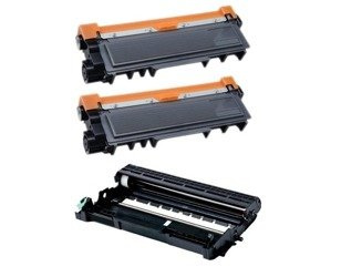 Zestaw 2x Toner do Brother TN2320 + Bęben DR2300 Zamienniki