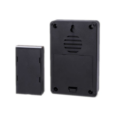 Dzwonek do drzwi + 2 odbiorniki  czarno-złoty