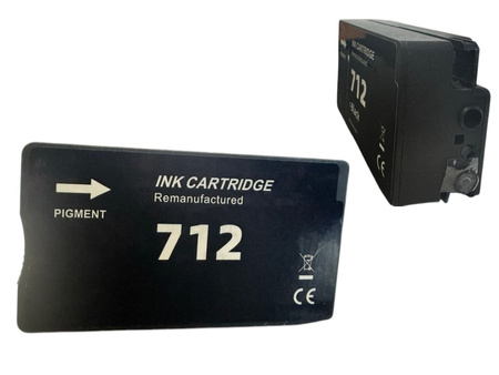 Tusz do HP 712 XL czarny / black  zamiennik