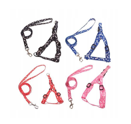 Zestaw szelki i smycz dla psa S
