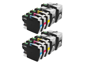 Zestaw 10x tusz do Brother LC-3219 XL CMYK zamienniki