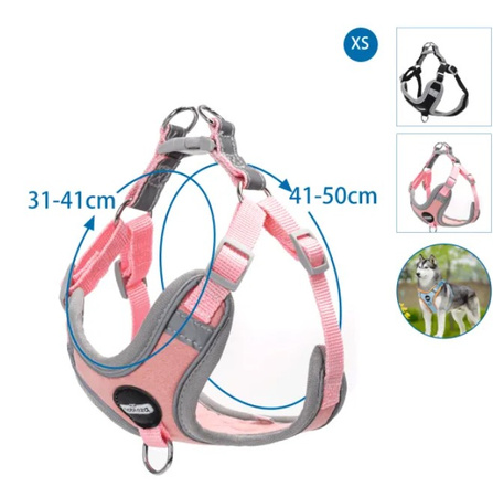 Uprząż dla psa xs