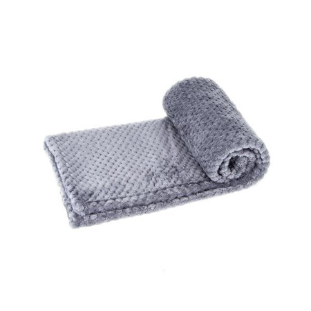 Koc dla psa/kota 80x80cm szary S