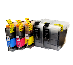 Zestaw 5x tusz do BROTHER LC529/525 XL CMYK zamienniki