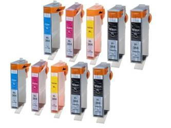 Zestaw 10x tusz do HP 364 XL CMYK zamienniki