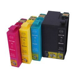 Zestaw 4x tusz do Epson T2711-14 CMYK zamienniki