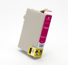 Tusz do Epson T0803 XL purpurowy / magenta 100% nowy zamiennik