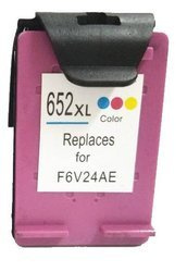 Tusz do HP 652 trójkolorowy (niebieski / cyan, żółty / yellow, purpurowy / magenta) zamiennik