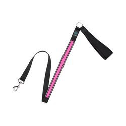 Świecąca smycz LED dla psa 120 cm różowa