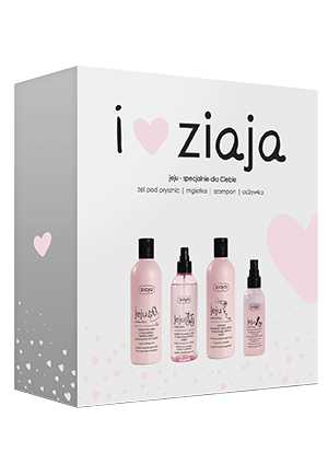 Ziaja jeju różowy zestaw świąteczny