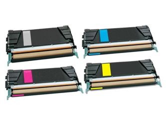 Zestaw 4x toner do LEXMARK C734 CMYK zamienniki