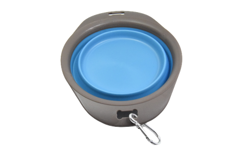 Miska turystyczna dla psa składana L