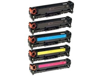 Zestaw 5x toner do HP CF410A-CF413A CMYK + K zamienniki