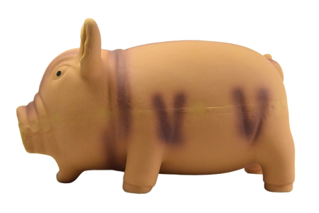 Gumowa zabawka świnka 15x8x8cm 