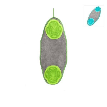 Ręcznik kąpielowy ze szczotka dla psa lub kota 64x28,5cm