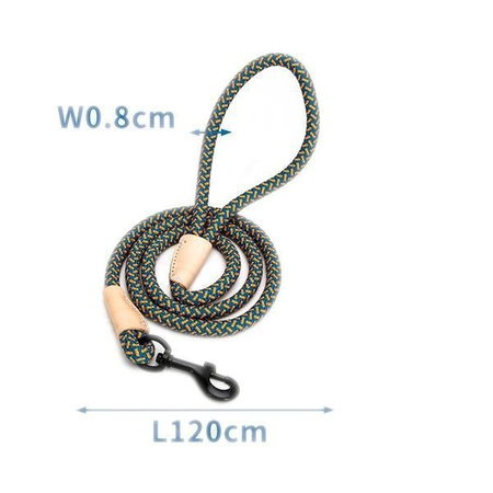 Smycz dla psa 120 cm S 