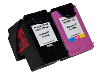Zestaw 2x tusz do HP 305 XL CMYK zamienniki